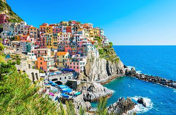 Manarola, l’un des villages qui constituent les Cinque Terre