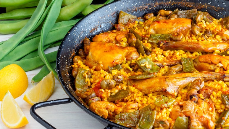 Typical food of Fallas