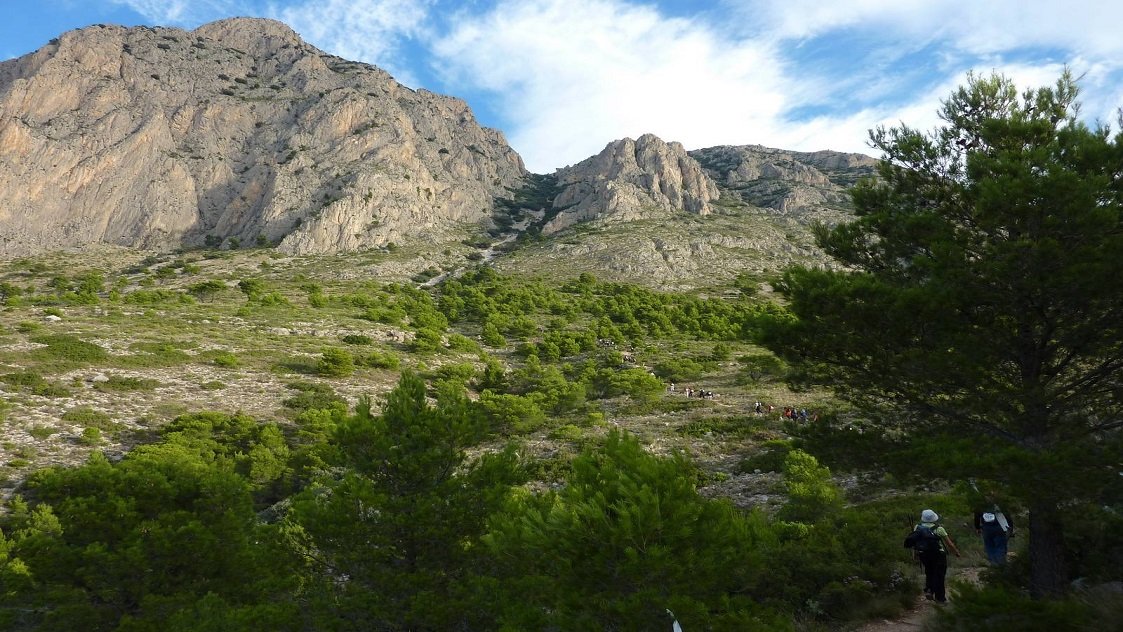 Landscape on Puig Campana