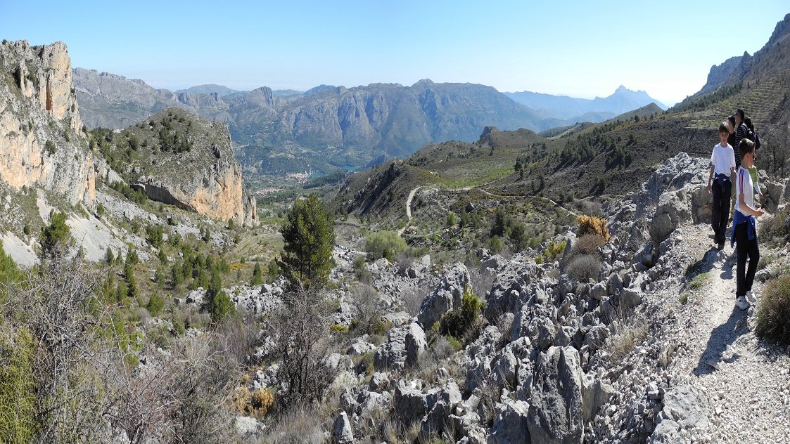 Around Font de la Forata in Aitana
