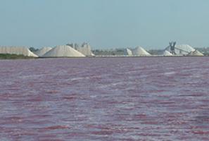 Installations of the salt flats of Torrevieja