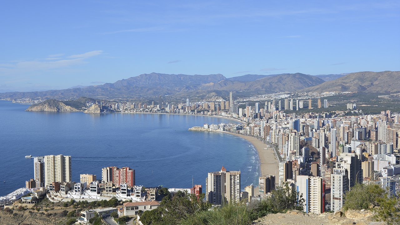 Vues de La Croix de Benidorm