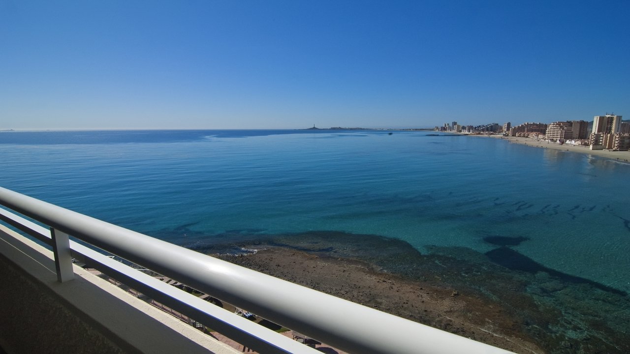 Vue sur la mer depuis l’hôtel Galúa