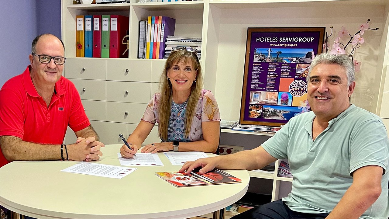 Servigroup sponsor of the Benidorm Basketball Club 
