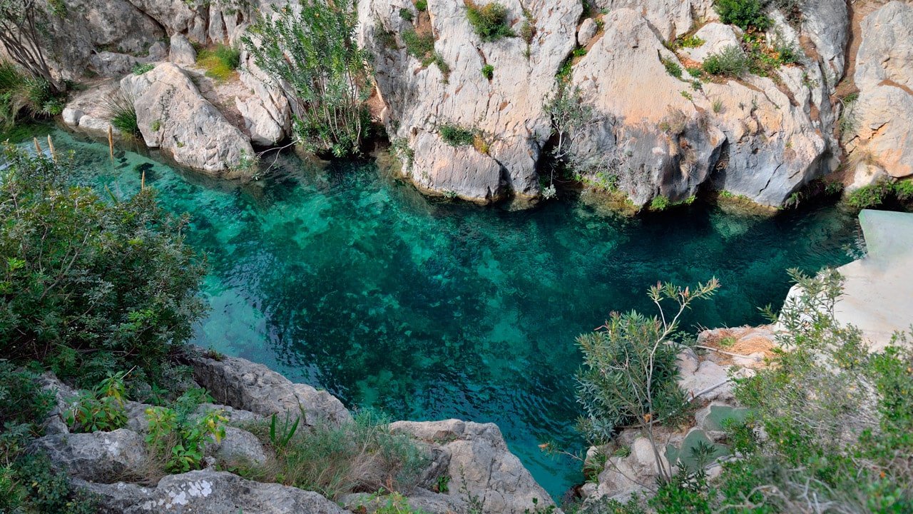 Canyoning near Benidorm