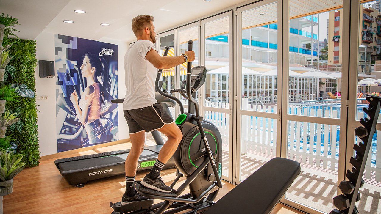 Gym of Hotel Servigroup Nereo