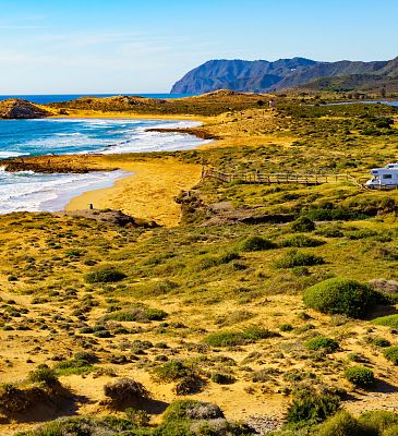 We recommend a visit to the Calblanque National Park