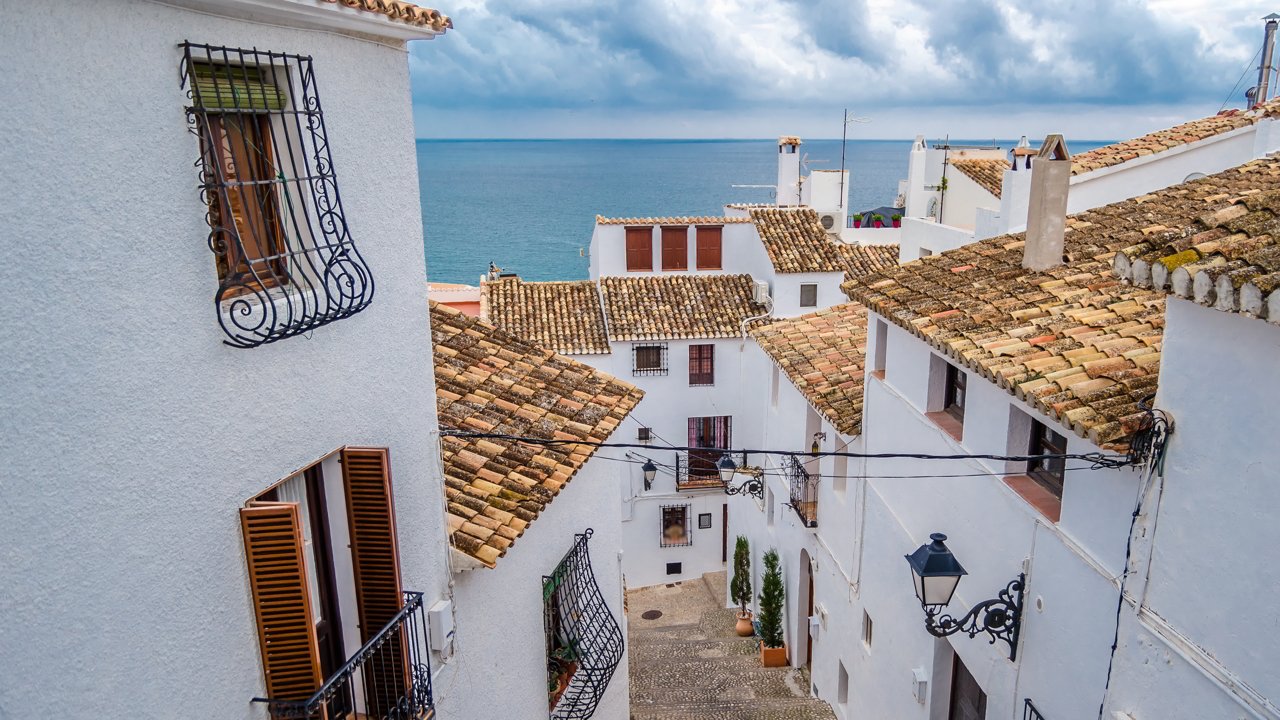Las casas blancas de Altea