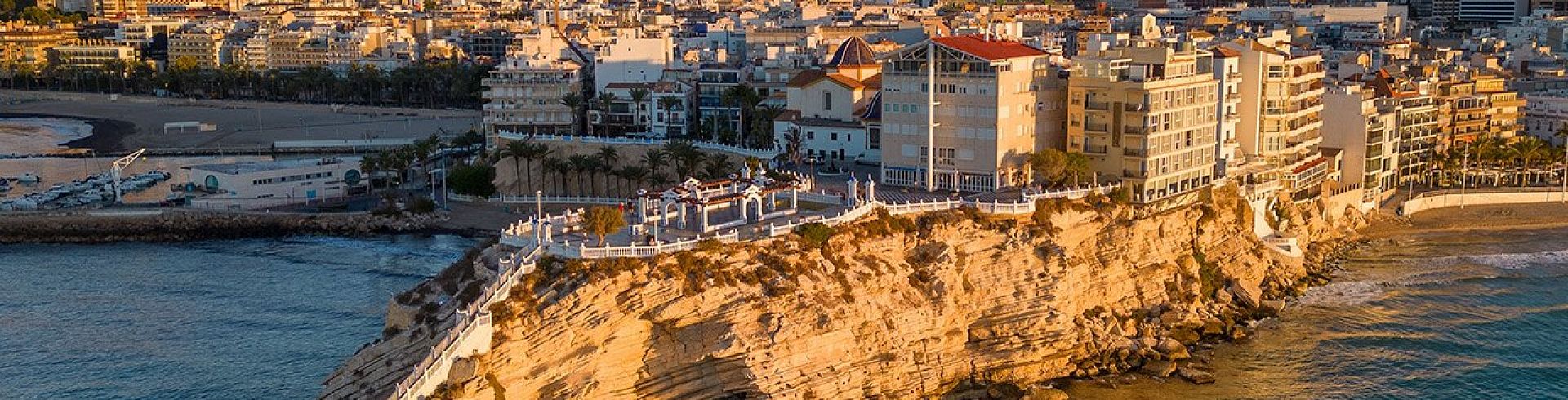 Vue panoramique vieille ville Benidorm