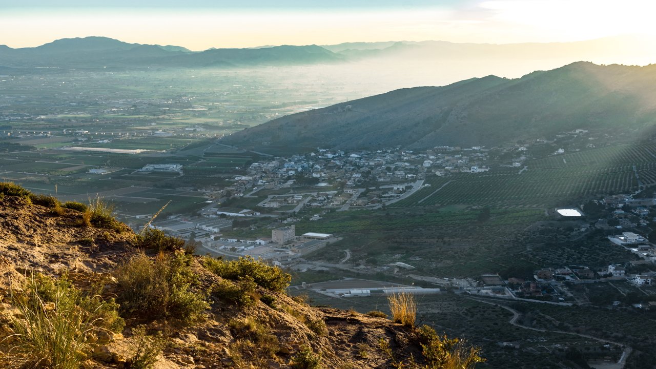 The Sierra de Orihuela