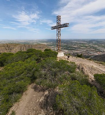 Ascent to the Cruz de la Muela