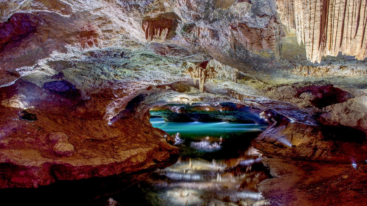 Interior of the San José Caves