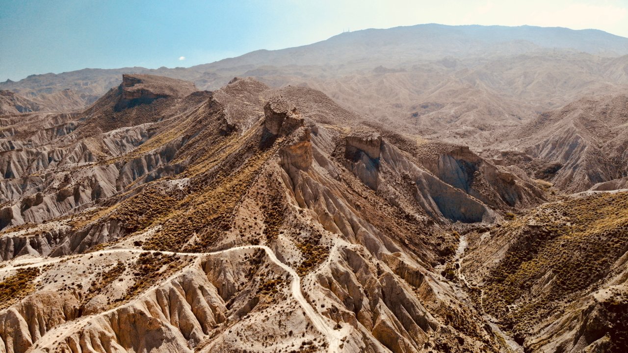 Landscape of the Tabernas Desert