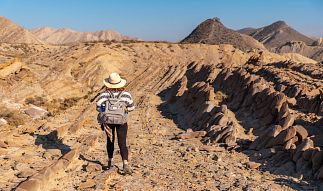 Landscape of the Tabernas Desert