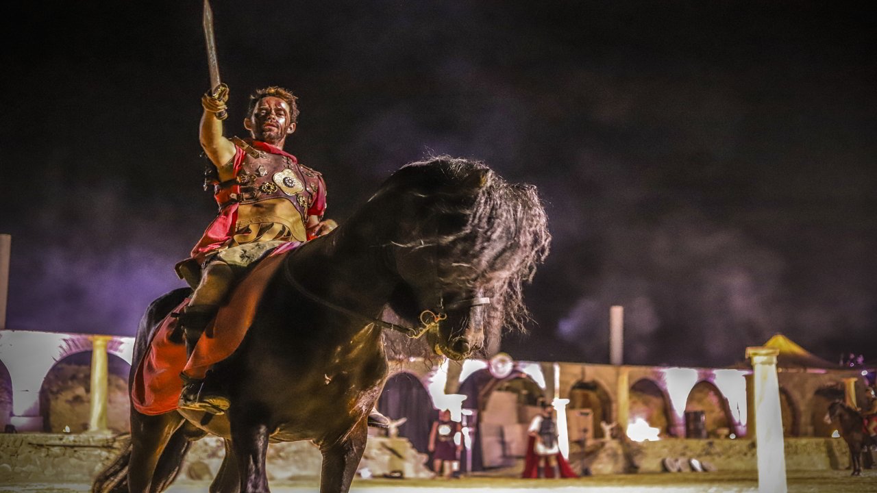 Gladiator in the Great Circus Maximus