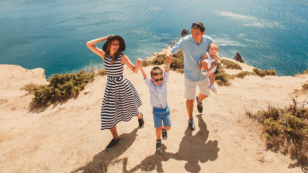 Famille profitant de Benidorm
