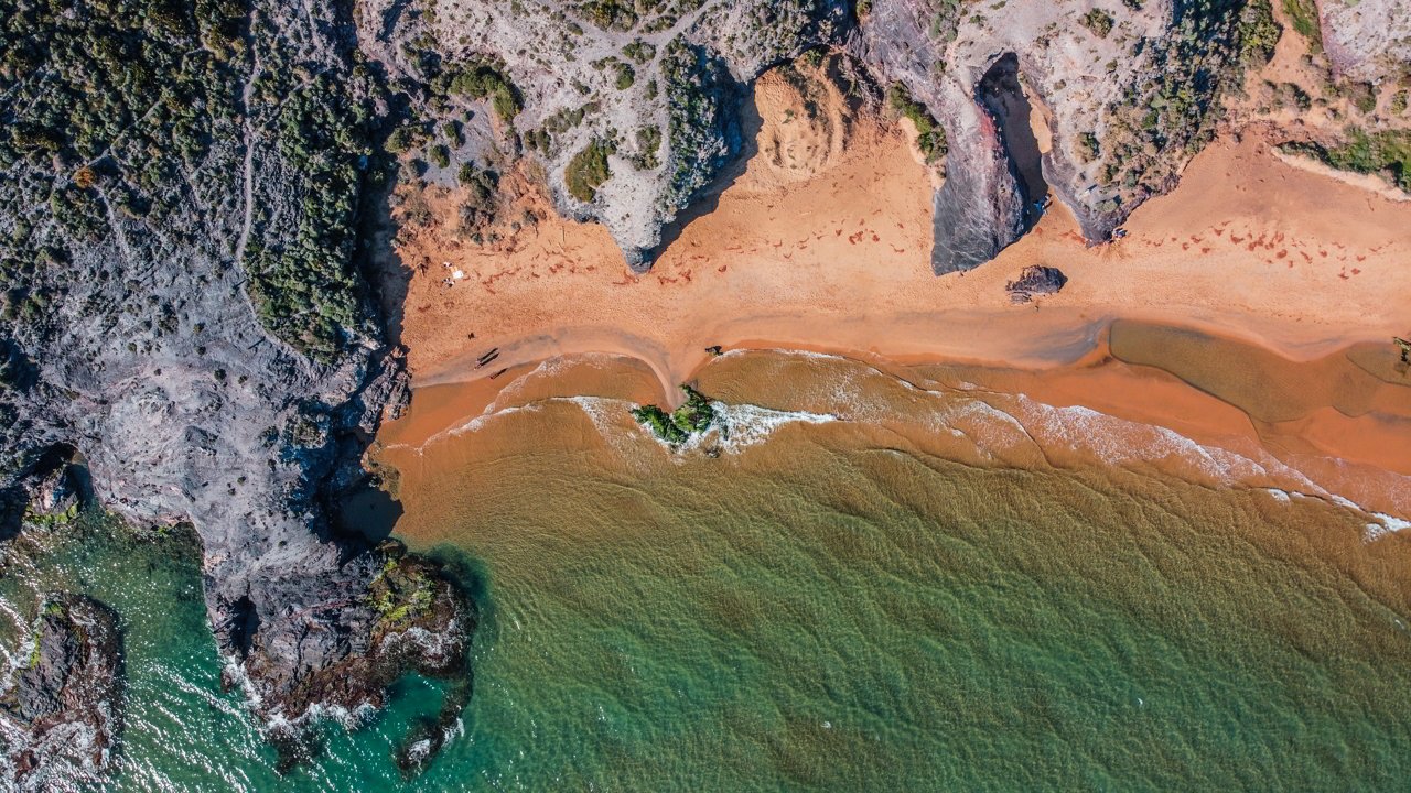 Negrete Beach in Calblanque