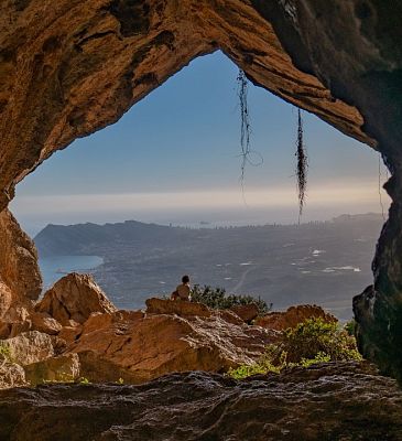 Cave in the Sierra de Bernia