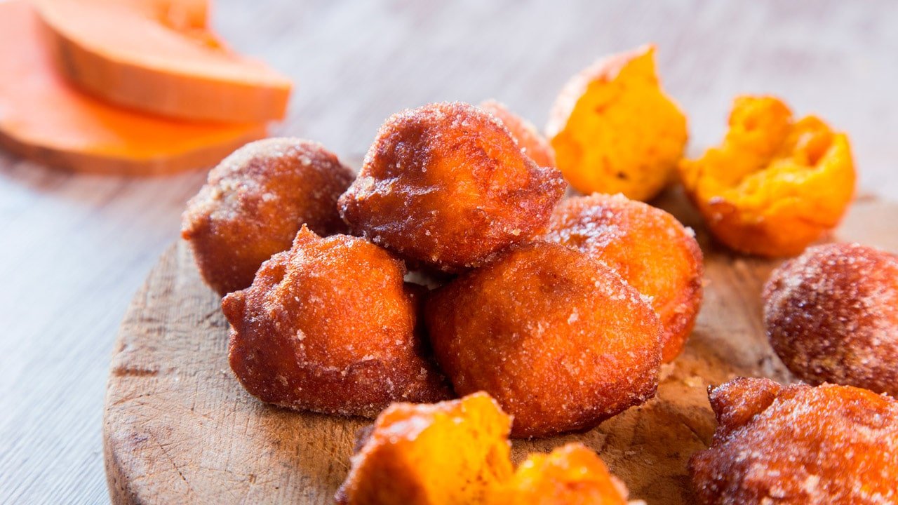 Pumpkin fritters at Servigroup Hotels