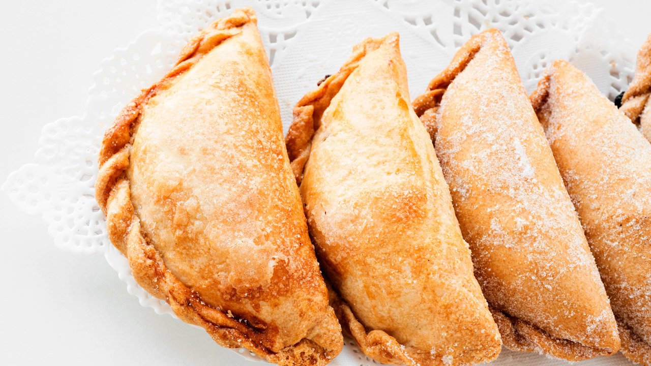  Sweet potato pasties at Servigroup Hotels