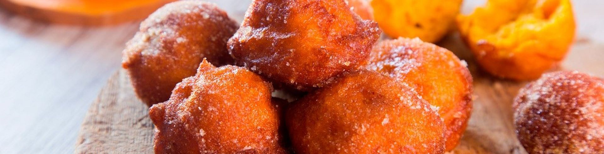 Buñuelos de calabaza en Hoteles Servigroup