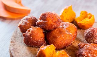 Pumpkin fritters at Servigroup Hotels