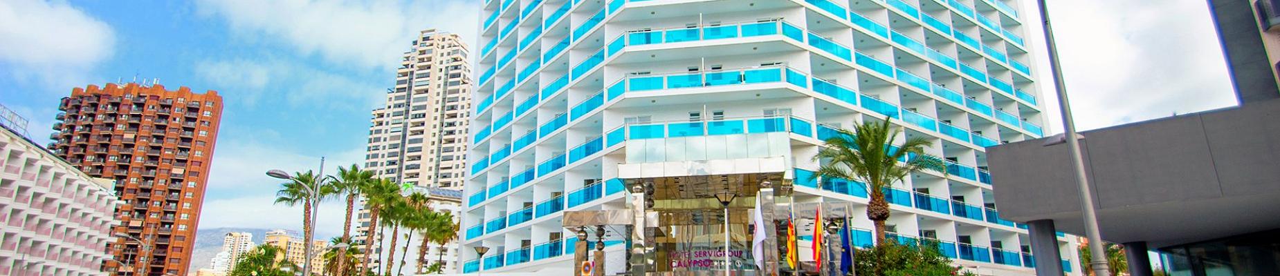 Entrée de l'hôtel Calypso Benidorm
