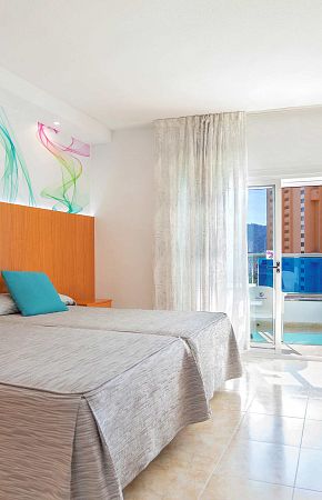 Chambre de l'hôtel Castilla à Benidorm