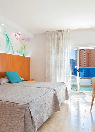 Chambre de l'hôtel Castilla à Benidorm