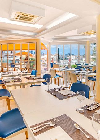 Restaurant de l'hôtel Galua à La Manga del Mar Menor