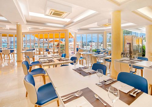 Hotel Galua restaurant in La Manga del Mar Menor