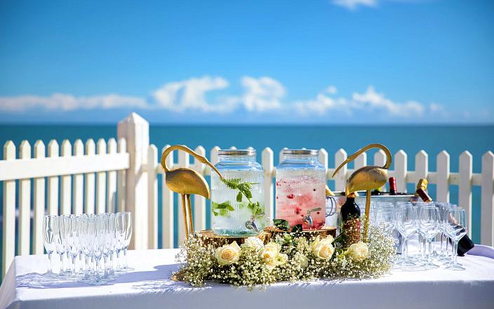 Wedding setting in La Zenia
