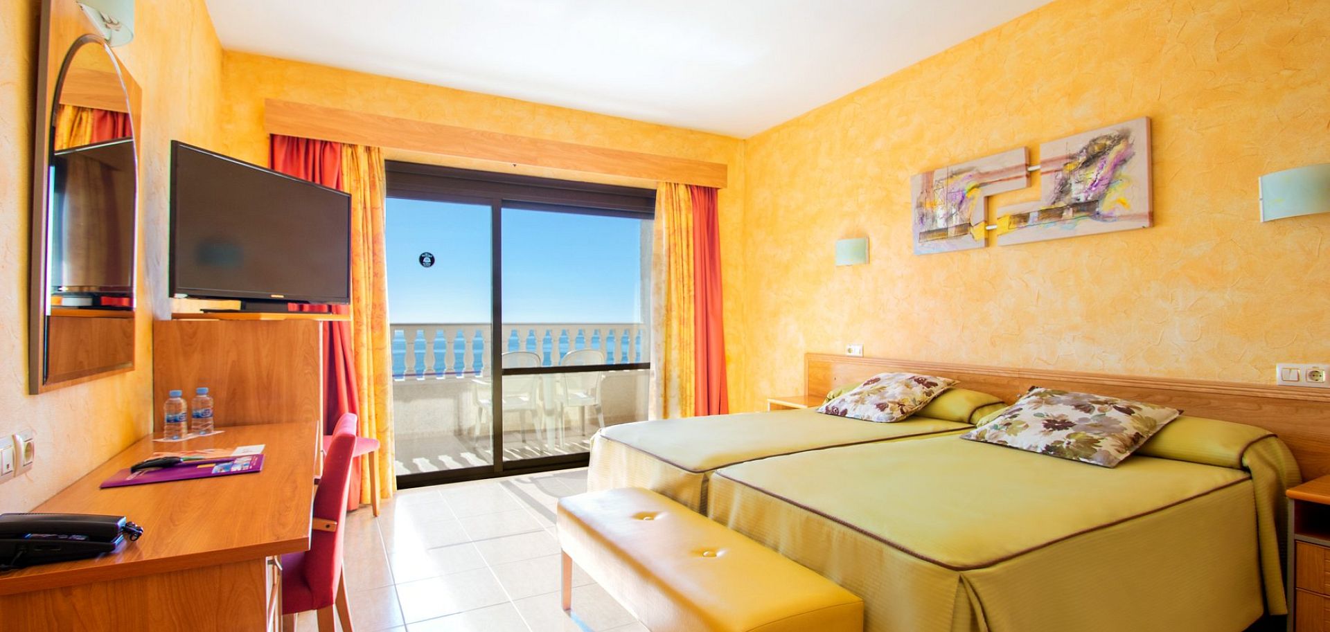 Chambre double à l'hôtel La Zenia à Orihuela