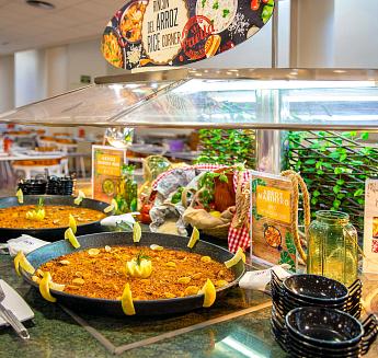 Restaurant buffet de l’Hôtel Marina Mar