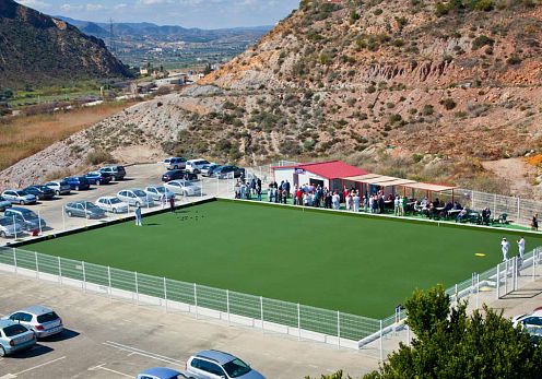 Vista del Campo de Bowls Marina Playa