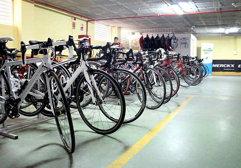 Garaje para bicis Hotel Marina Playa