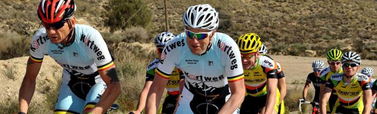 Course cycliste à Mojacar