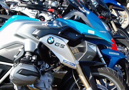 Moto BMW detalle