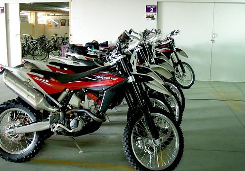 Motos husqvarna Hotel Marina Playa