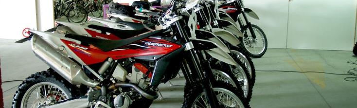 Motos Husqvarna Hôtel Marina Playa