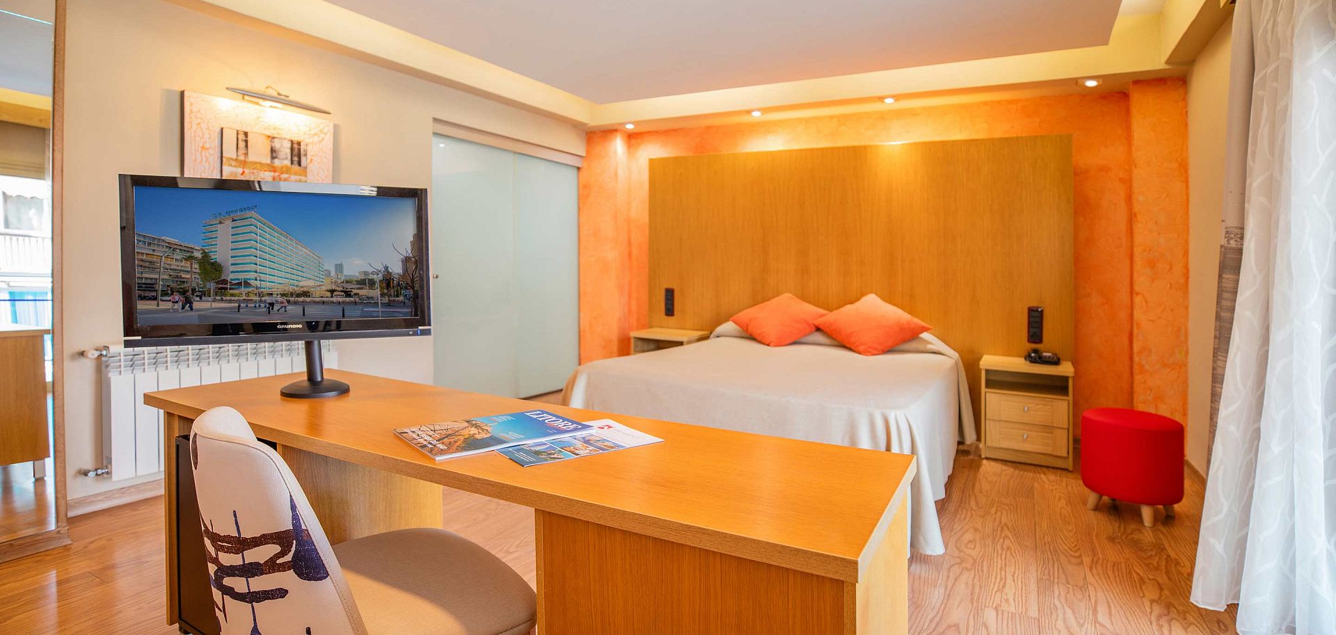 Chambre de l'hôtel Nereo à Benidorm