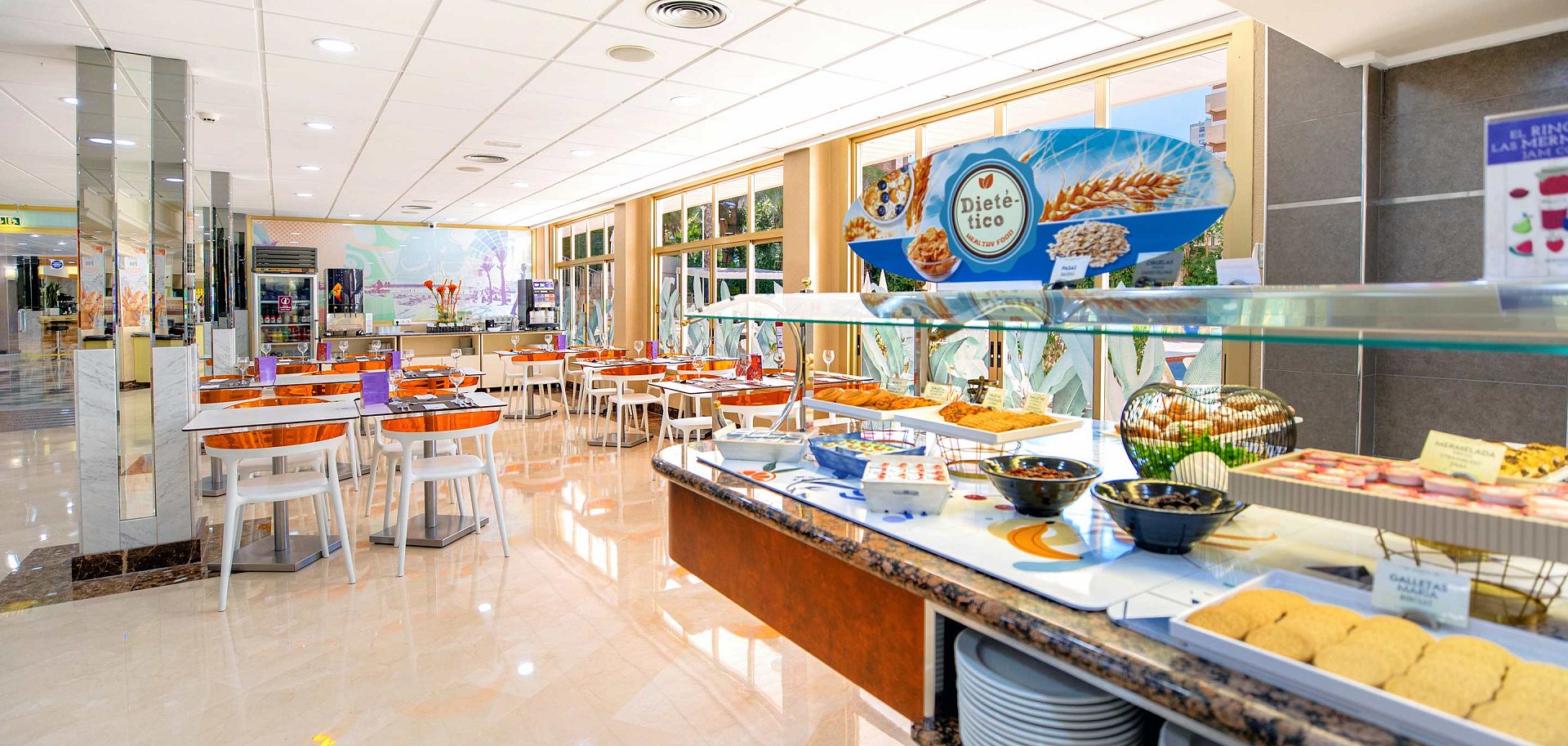 Restaurant de l'hôtel Orange à Benidorm