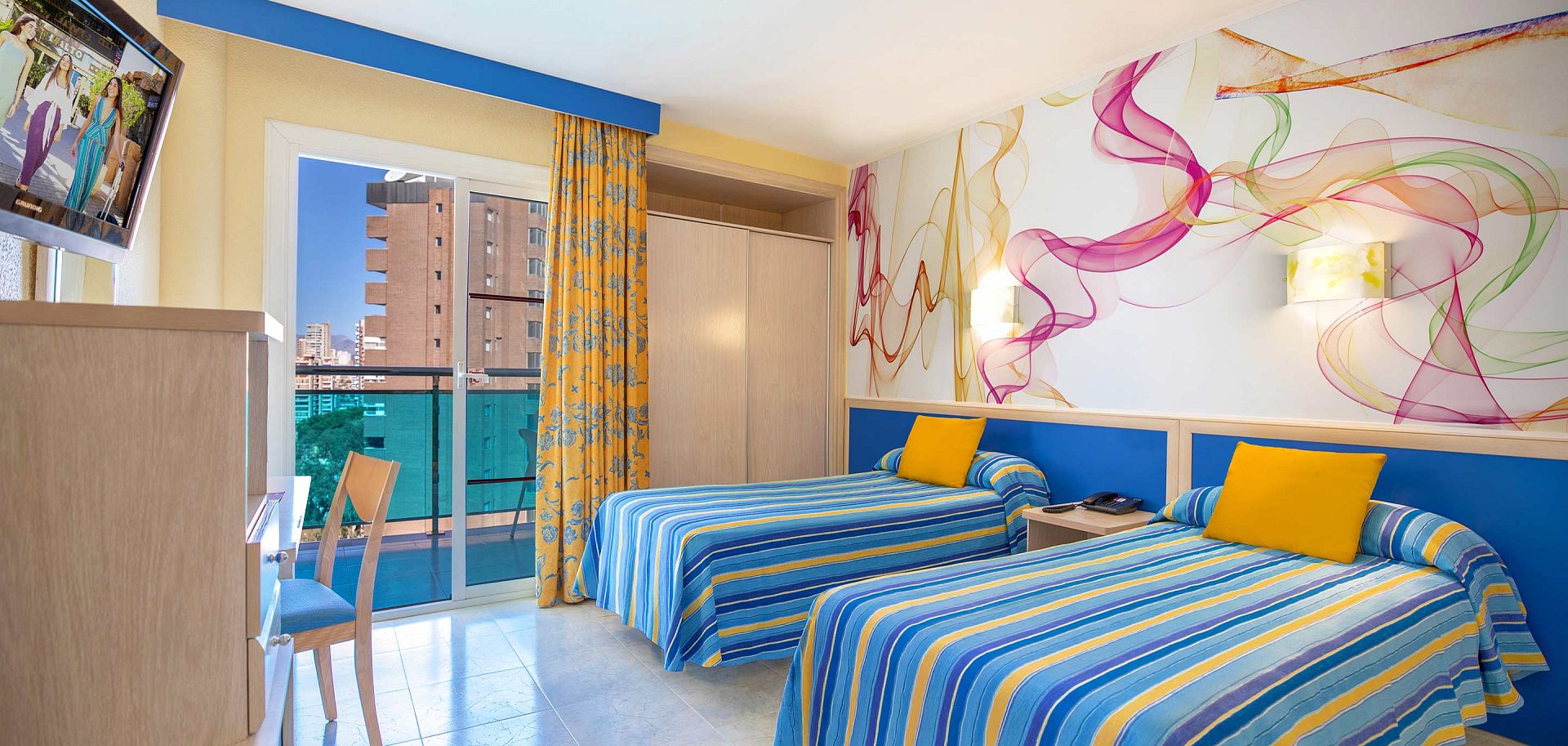 Chambre à l'hôtel Servigroup Rialto à Benidorm