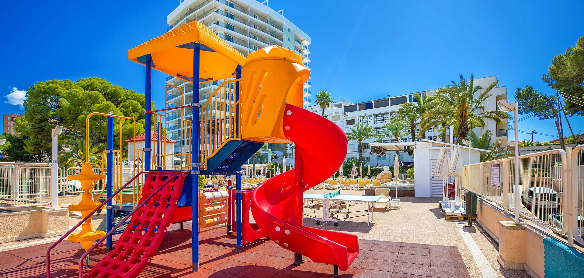 children's playground Benidorm Hotel Torre Dorada