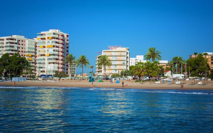 Vue sur la mer Hôtel Trinimar